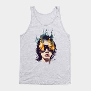 The Girl on Fire Tank Top